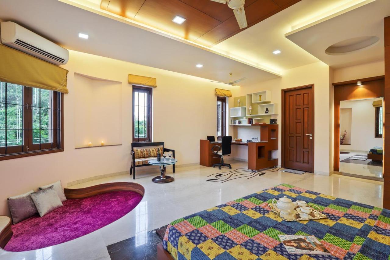 Stayvista'S Prakriti Farms With Outdoor Pool, Complimentary Breakfast And Hi-Tea Udaipur Eksteriør bilde